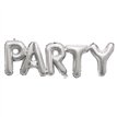 PARTY SILVER FOIL BALLOON KIT