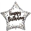 18in STAR HAPPY BIRTHDAY FOIL BALLOON