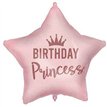 18in BIRTHDAY PRINCESS PINK FOIL BALLOON