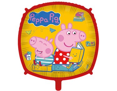 18in SQUARE PEPPA PIG FOIL BALLOON