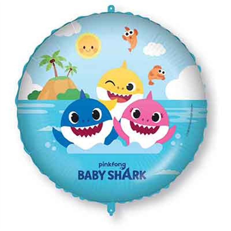18in BABY SHARK FOIL BALLOON