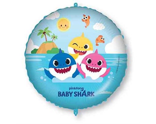 18in BABY SHARK FOIL BALLOON