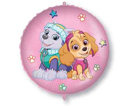 18in PAW PATROL SKYE & EVEREST FOIL BALLOON