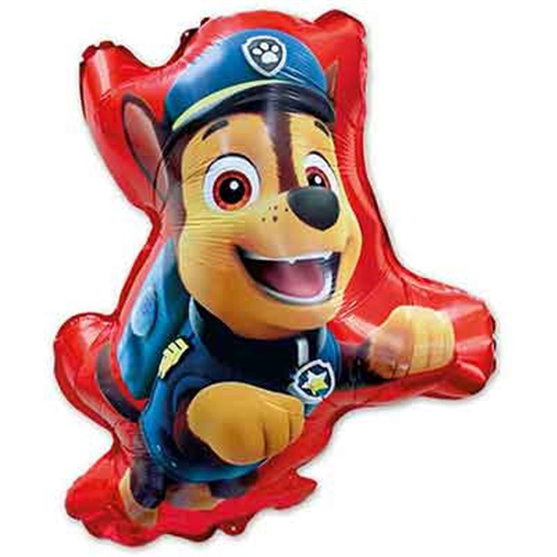 18in CHASE SHAPED FOIL BALLOON