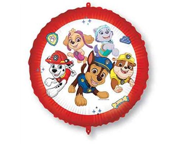18in PAW PATROL READY FOR ACTION FOIL BALLOON