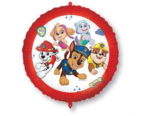 18in PAW PATROL READY FOR ACTION FOIL BALLOON