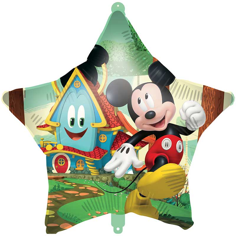 18in STAR MICKEY ROCK THE HOUSE FOIL BALLOON