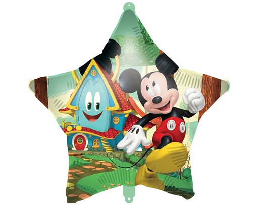 18in STAR MICKEY ROCK THE HOUSE FOIL BALLOON