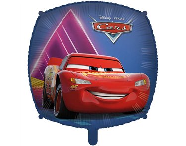 18n CARS FOIL BALLOON SQUARE FOIL BALLOON