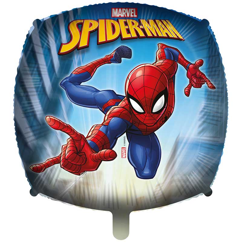 18in SPIDERMAN SQUARE FOIL BALLOON