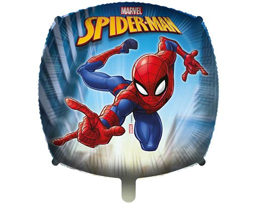 18in SPIDERMAN SQUARE FOIL BALLOON