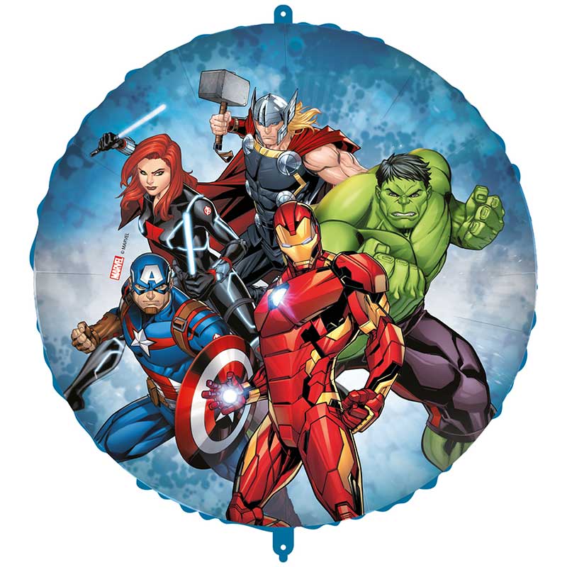 18in AVENGERS INFINITY STONES FOIL BALLOON