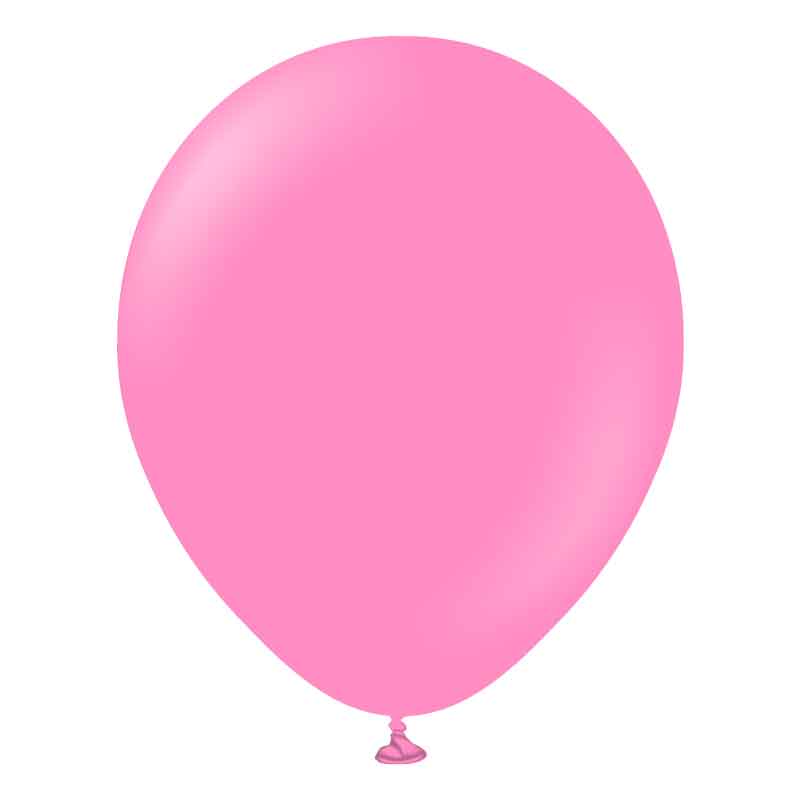 100PK 12in STANDARD QUEEN PINK KALISAN LATEX