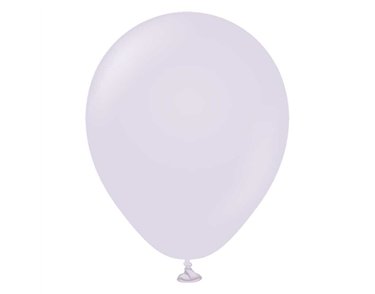 100PK 5in MACARON PALE LILAC KALISAN LATEX