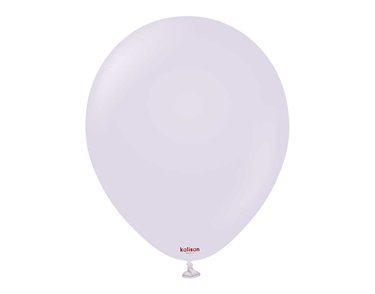 100PK 12in MACARON PALE LILAC KALISAN LATEX