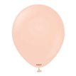 100PK 12in MACARON PALE SALMON KALISAN LATEX