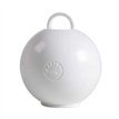 75g WHITE ROUND BALLOON WEIGHT 25S