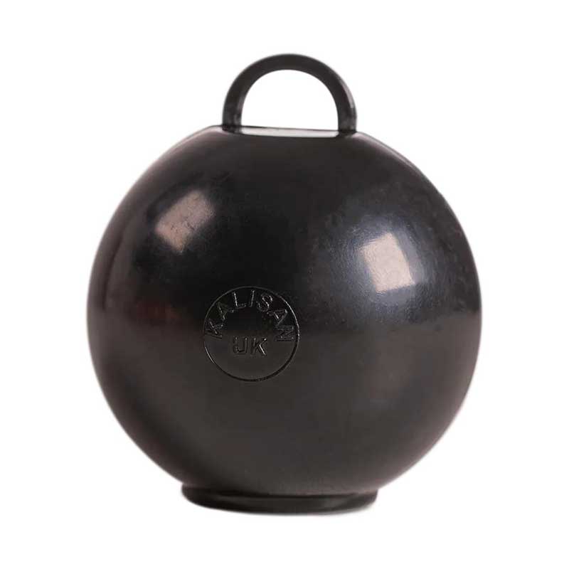 75g BLACK ROUND BALLOON WEIGHT 25S
