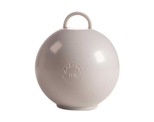 75g SILVER ROUND BALLOON WEIGHT 25S