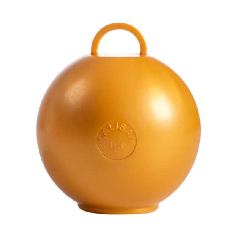 75g GOLD ROUND BALLOON WEIGHT 25S