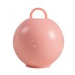75g BABY PINK ROUND BALLOON WEIGHT 25S