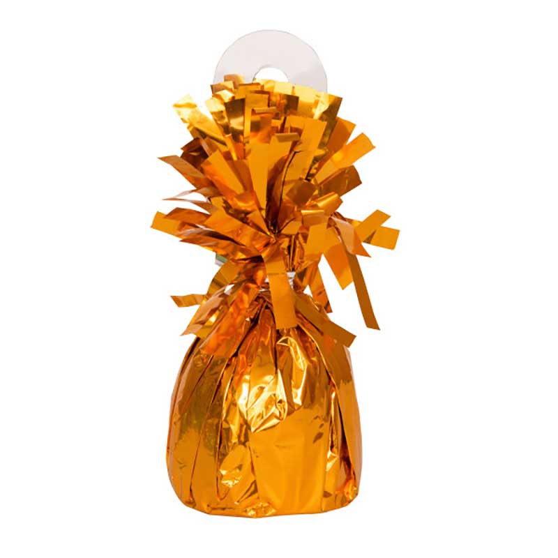 ORANGE FOIL BALLOON WEIGHT