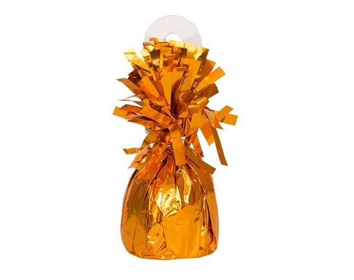ORANGE FOIL BALLOON WEIGHT