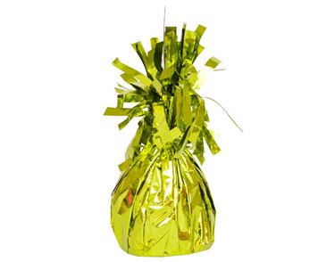 LIME GREEN FOIL BALLOON WEIGHT
