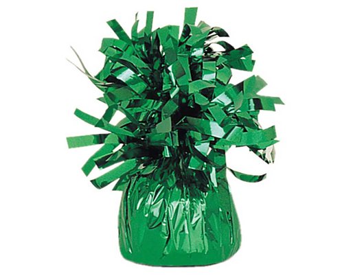 GREEN FOIL BALLOON WEIGHT