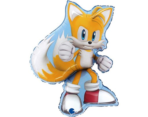 26in SONIC TAILS SHAPED FOIL BALLOON