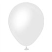 50PK 12in OPAQUE SATIN SNOW WHITE KALISAN LATEX
