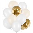 10PK 11-12in ASSORTED LATEX BALLOONS