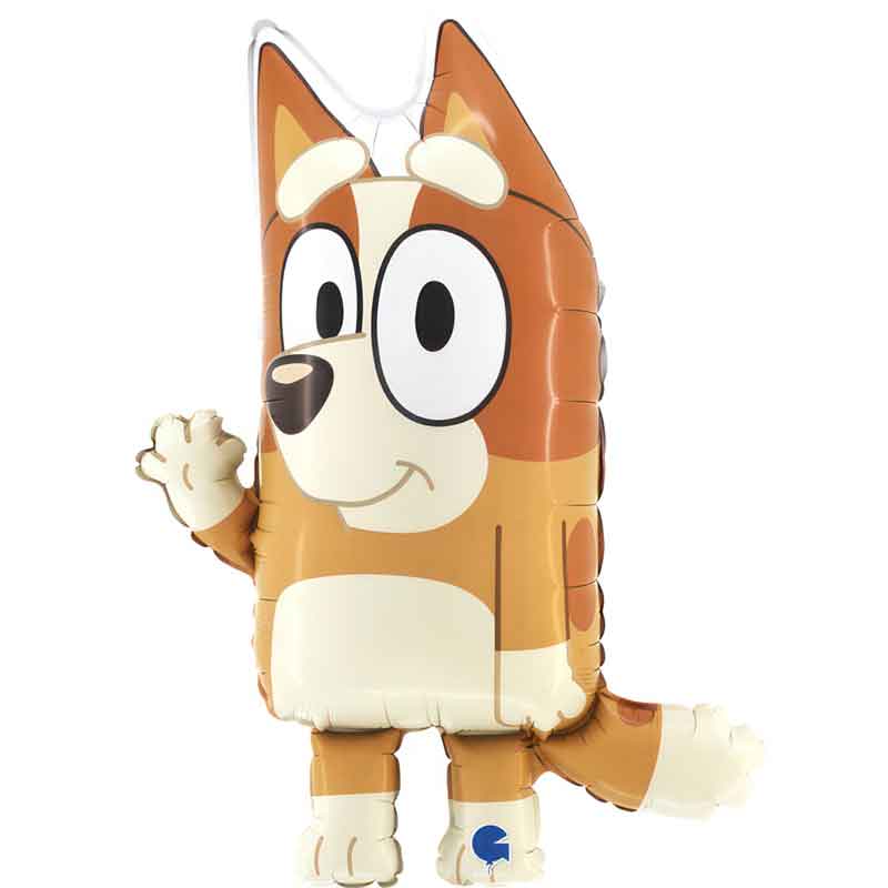 34in BLUEY BINGO SHAPED FOIL BALLOON