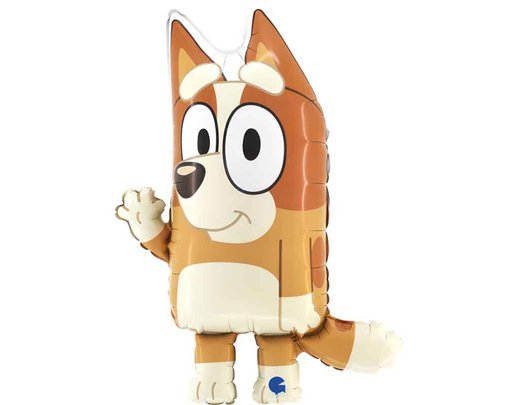 34in BLUEY BINGO SHAPED FOIL BALLOON