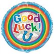 18in GOOD LUCK PRISM ROUND FOIL BALLOON