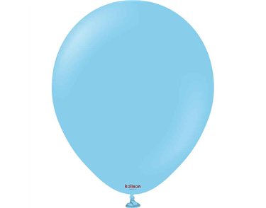 25PK 18in STANDARD BABY BLUE KALISAN LATEX