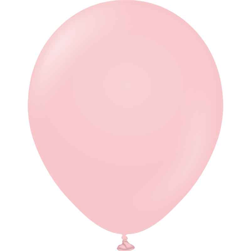 25PK 18in MACARON PINK KALISAN LATEX
