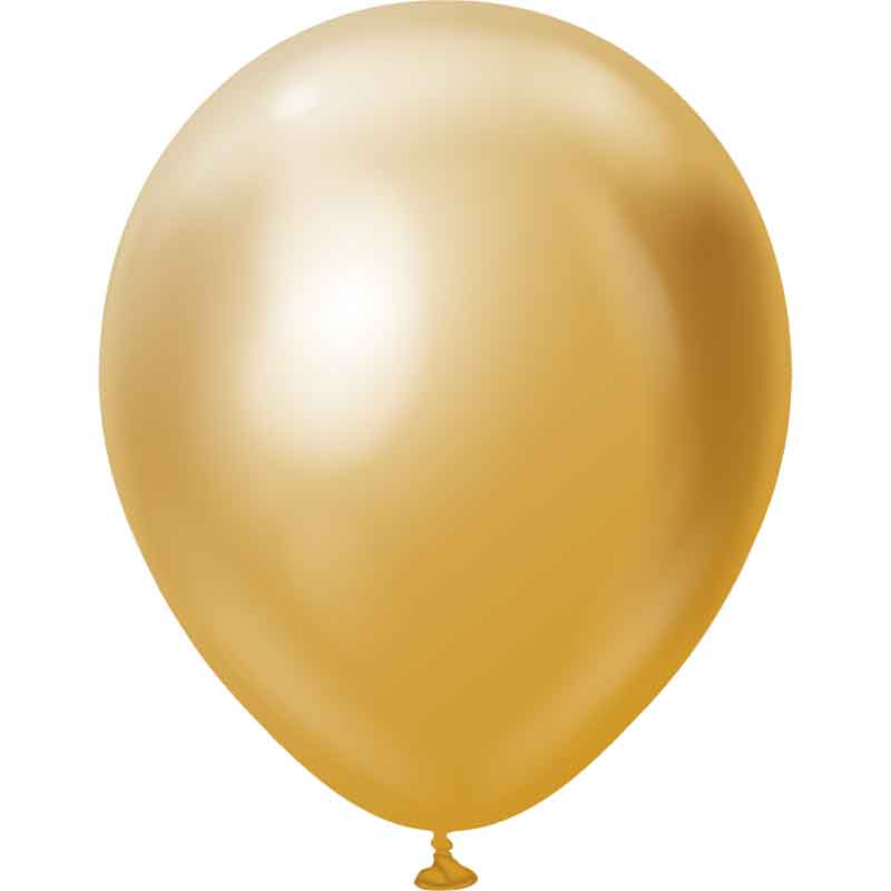25PK 18in MIRROR GOLD KALISAN LATEX