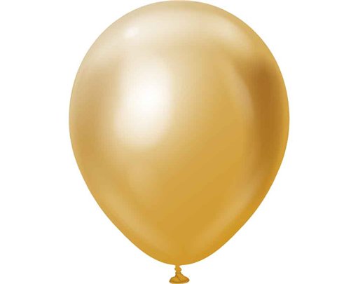 25PK 18in MIRROR GOLD KALISAN LATEX