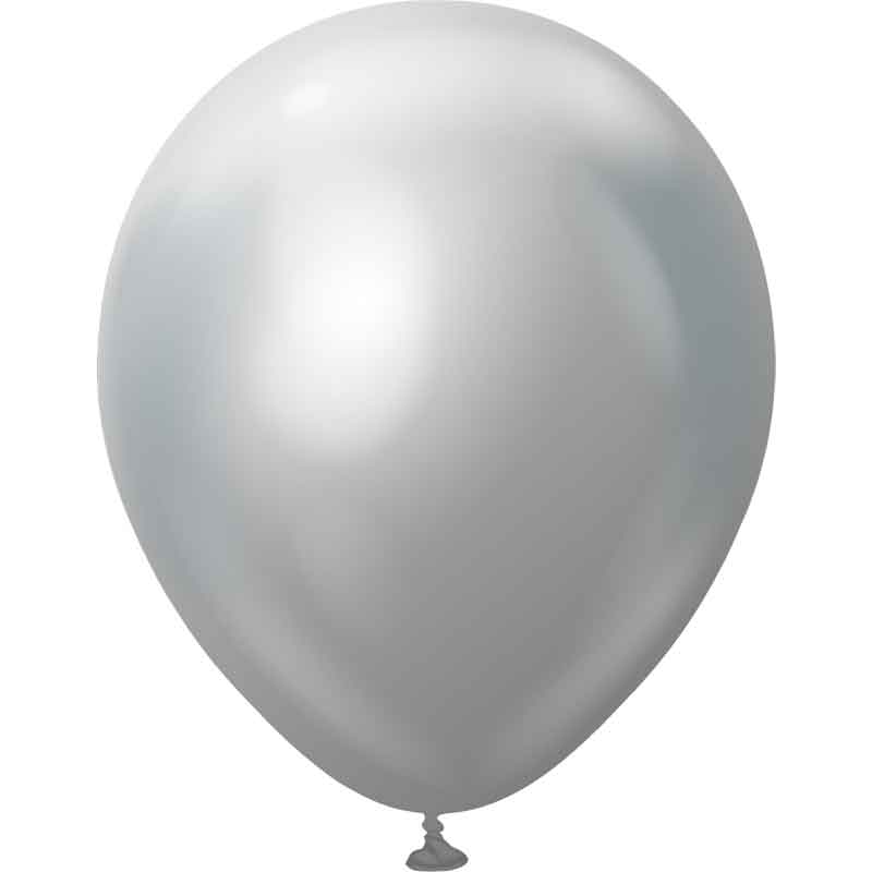 25PK 18in MIRROR SILVER KALISAN LATEX