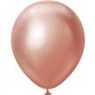 25PK 18in MIRROR ROSE GOLD KALISAN LATEX