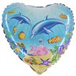 18in SEA LIFE FOIL BALLOON