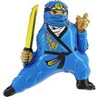 31in BLUE NINJA SHAPED FOIL BALLOON