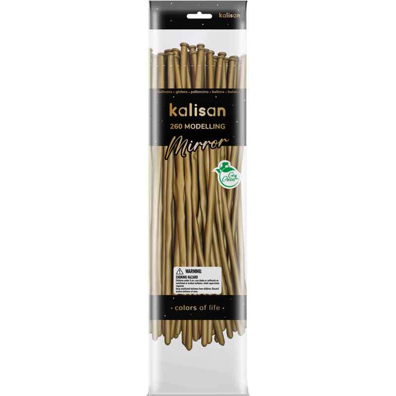 50PK 260M MIRROR GOLD KALISAN