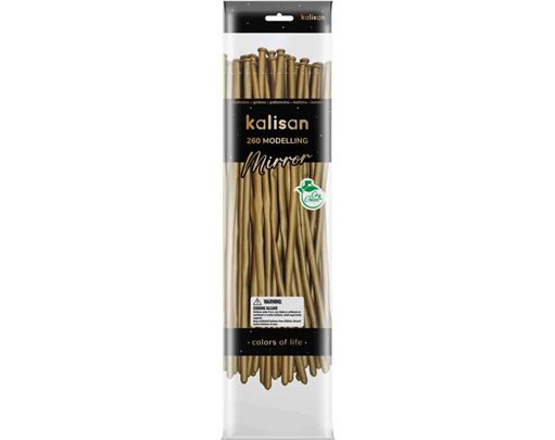 50PK 260M MIRROR GOLD KALISAN