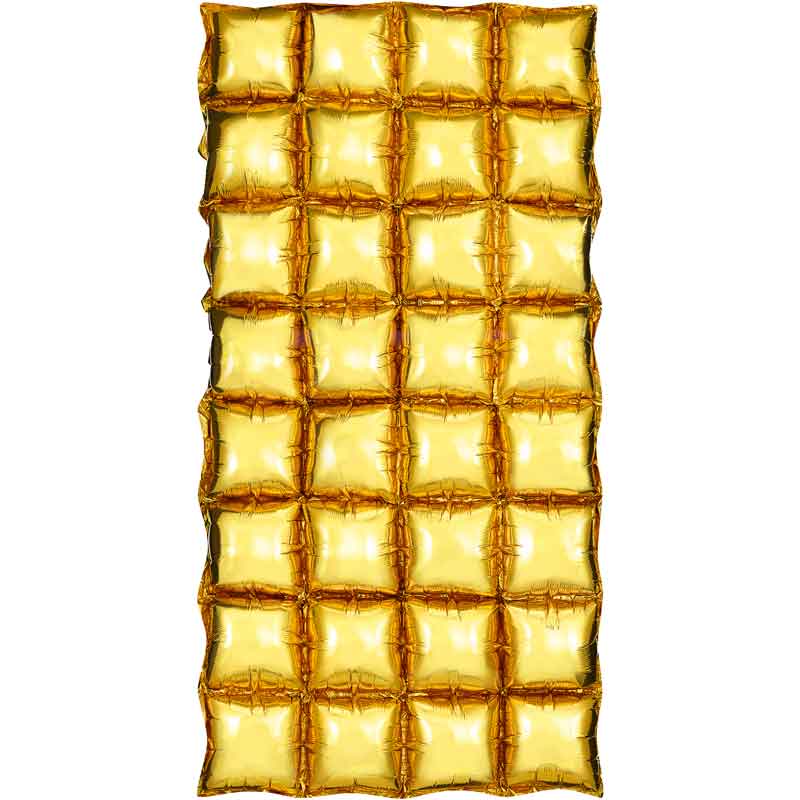 72x143cm GOLD FOIL BALLOON CURTAIN