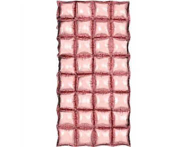 72x143cm ROSE GOLD FOIL BALLOON CURTAIN