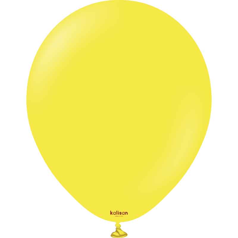 25PK 18in STANDARD YELLOW KALISAN LATEX