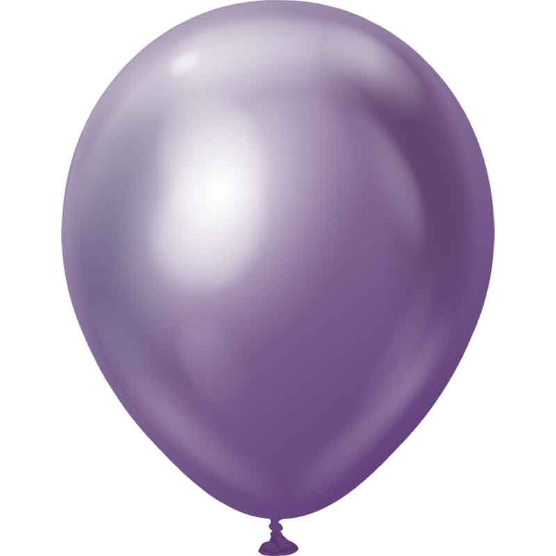 25PK 18in MIRROR VIOLET KALISAN LATEX