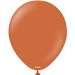 25PK 18in RETRO RUST ORANGE KALISAN LATEX